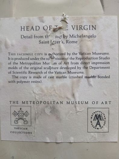Antique wall religious sculpture