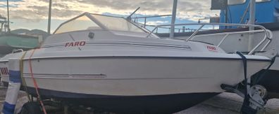 Fletcher Faro Cabin Cruiser Fresh Antifouling Solid Boat Only