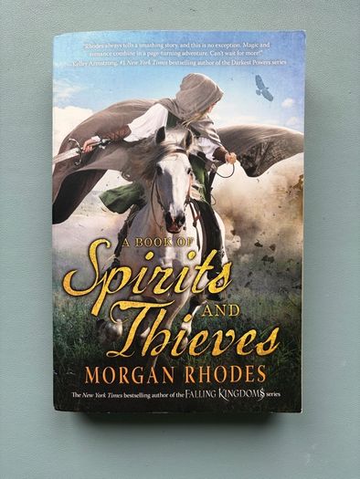 A Book of Spirits and Thieves - Morgan Rhodes Fantasy Fiction Book