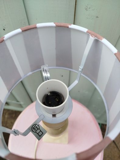 Vintage Alabaster Lamp