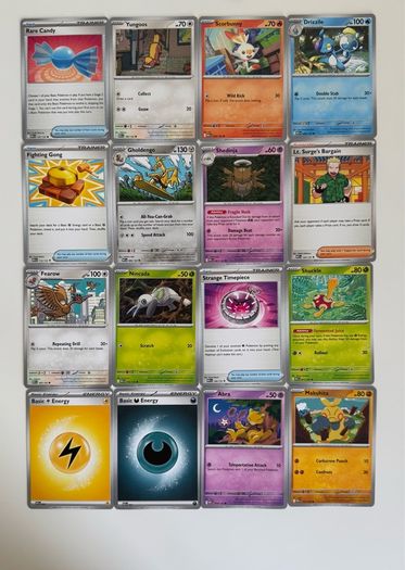 Pokemon TCG Mega Evolution Cards Lot
