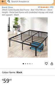 Foldable Bed frame - brand new