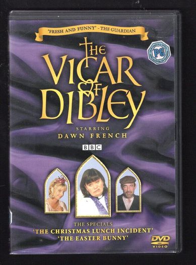 The Vicar of Dibley The Specials "The Christmas Lunch Incidents" & "The Easter Bunny" DVD Television. Staring Dawn French