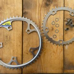Vintage Shimano Biopace 52T 40T Road Bike Chainrings