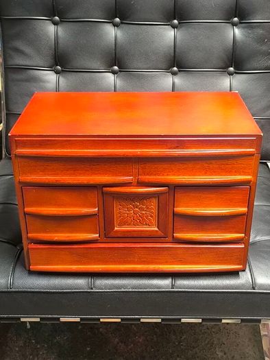 Mele & Co Empress Large Wooden Jewelry Box