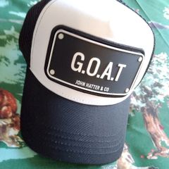 Mens John Hatter & Co. Trucker Hat G.O.A.T