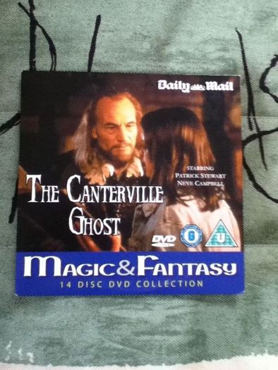The Canterville Ghost DVD Patrick Stewart Neve Campbell