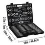 Set 110PCS Metric M2-M18 Hand Threading Cutting Wrench Tools Tungsten Steel for Machine Tool Precision Modules Image 4