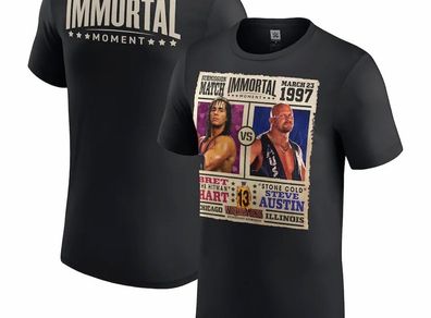 WWE Shirt - Stone Cold & Bret Hart