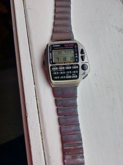 casio remote control watch