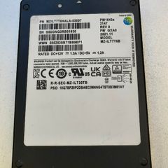 Samsung Pm1643a 7.68tb 12g Sas Ssd 2.5" Mz-ilt7t6b Mzilt7t6hala-00007 (tested)