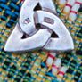 Sterling silver Celtic knot pendant necklace Image 6