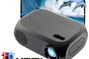 Projector 1080P Mini Interfaces Projector Support USB AV HDMI Movie Home Cinema