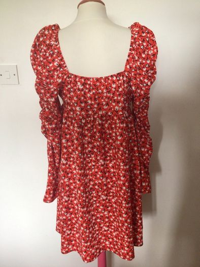 Next Ladies long sleeve Red & Black dress size 14 price includes postage