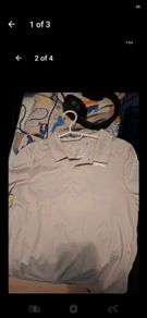 golf tshirt and shorts