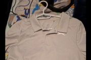 golf tshirt and shorts