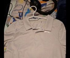 golf tshirt and shorts