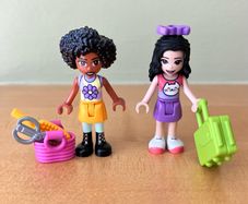 Lego Friends Jamila and Emma , Beauticians