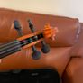 Full size violin / fiddle w/ bow, case, rosin Image 6
