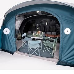 decathlon 5 person black and fresh tent