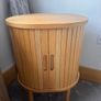 2 Bedside tables LYNGVIG 2 tambour doors JYSK Image 3