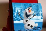 Frozen Olaf Stood Up Childrens Backpack/School/Rucksack - Can be personalised