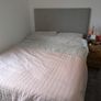 king size bed mattress headboard and locker Image 2