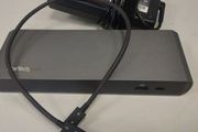StartTech Thunderbolt 3 Dock, Dual Monitor Laptop Docking Station, DisplayPort,