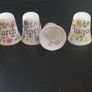 Bone China Thimbles Months of the Year Themed Image 2