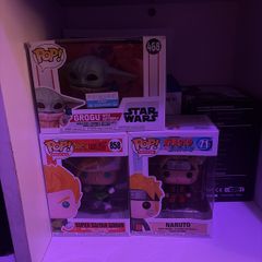 3x Pop figures
