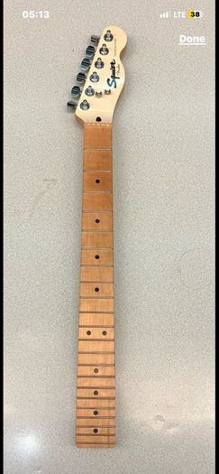 Fender telecaster squier maple Neck fretboard with tuners machine heads electric guitar parts accessories