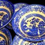 6 Vintage EIT Blue Willow Bowls-Pristine Image 6