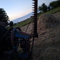 Fingerbar mower