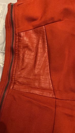 Dress NWT leather detailing on side