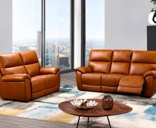 Luxury 3+2 reclining sofa