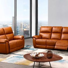 Luxury 3+2 reclining sofa