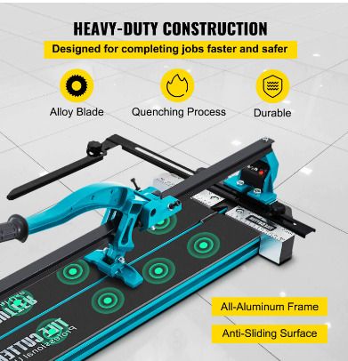 BRAND NEW Tile Manual Cutter 47in With Bracket