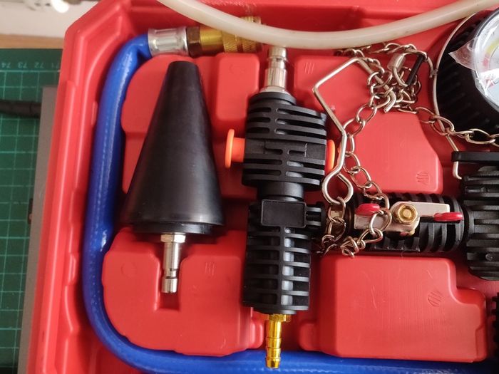 Cooling System  Vacuum Test & Refill Tool