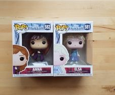 Frozen 2 - Anna 582 & Elsa 581 Funko Pops