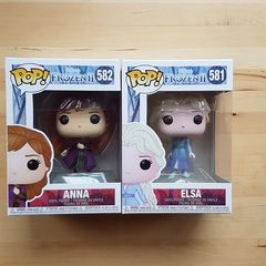 Frozen 2 - Anna 582 & Elsa 581 Funko Pops