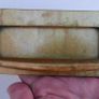 Antique Large Solid Brass Door Knocker Letterbox Handle - 1800s Reclaimed Hardware Image 5