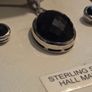 925 Sterling Silver Black Onyx Stone Necklace and Earrings Image 3