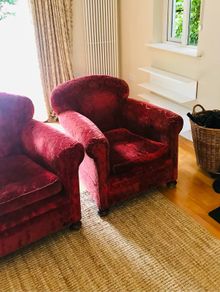 Period Sofa + Armchairs