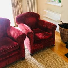 Period Sofa + Armchairs