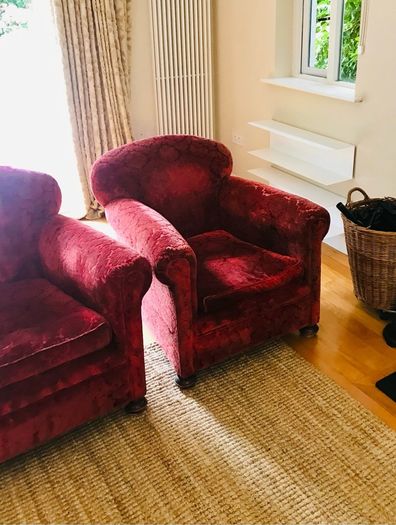 Period Sofa + Armchairs
