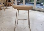SKLUM Stool (Steel & Elm)