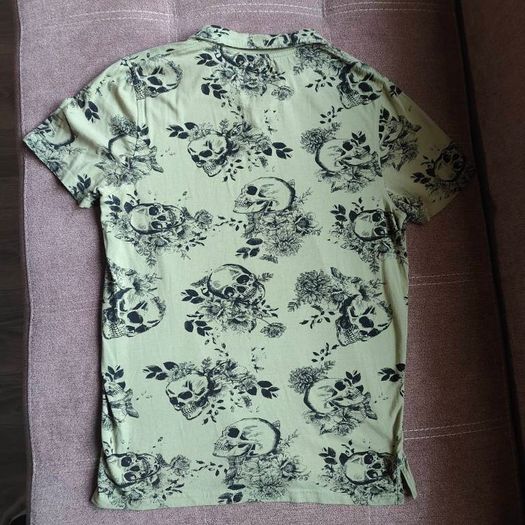 Firetrap Mens Printed Polo Shirt , size M