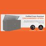 3 Bay Metal Wheelie Bin Storage Image 6