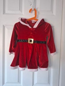 Girls Santa Outfit