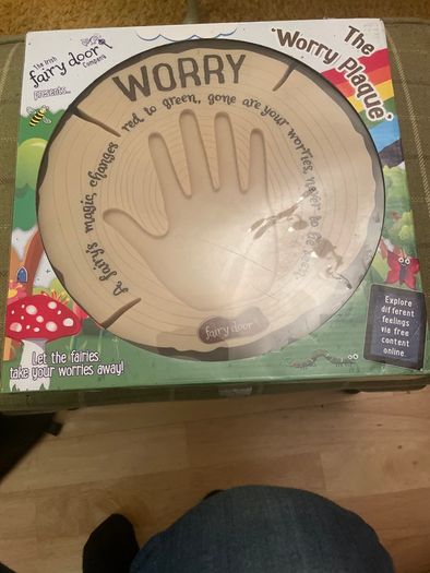 The Worry Plaque by The Irish Fairy Door Company